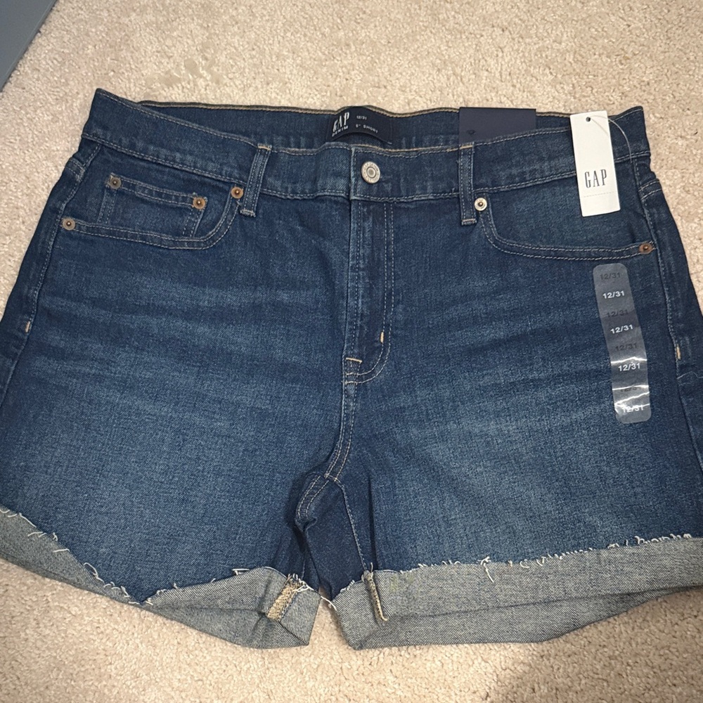 GAP Dark Blue Denim Shorts
